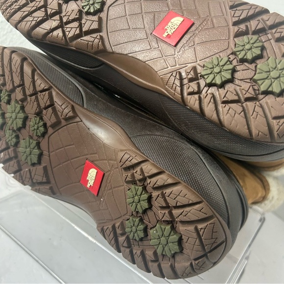 The North Face Women’s Suede Leather Duck Rain Boots Faux Fur Lined 8M - Picture 10 of 10